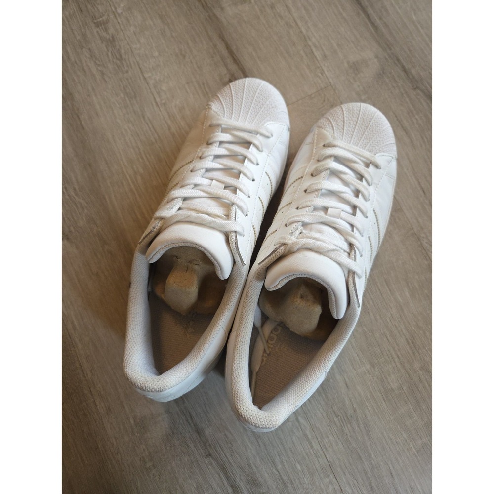 Adidas Originals Superstar Sneakers Mens 10 US Shies White - Picture 4 of 9